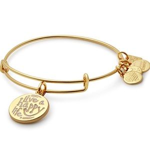 ALEX AND ANI “Live a Happy Life” Bangle